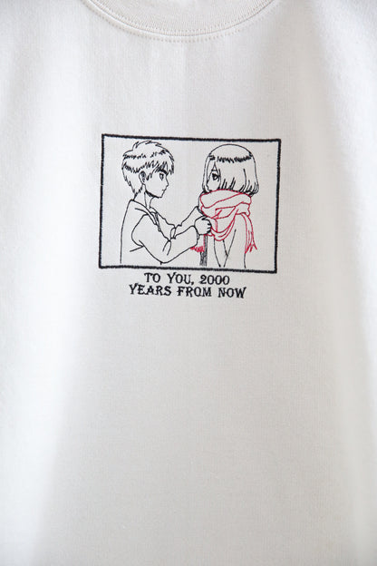 "TO YOU,2000 YEARS FROM NOW" SWEATER